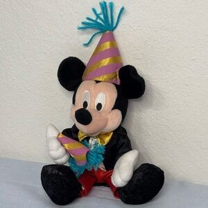 Mickey Mouse Tuxedo Stuffed Figure in Celebration - 12"
